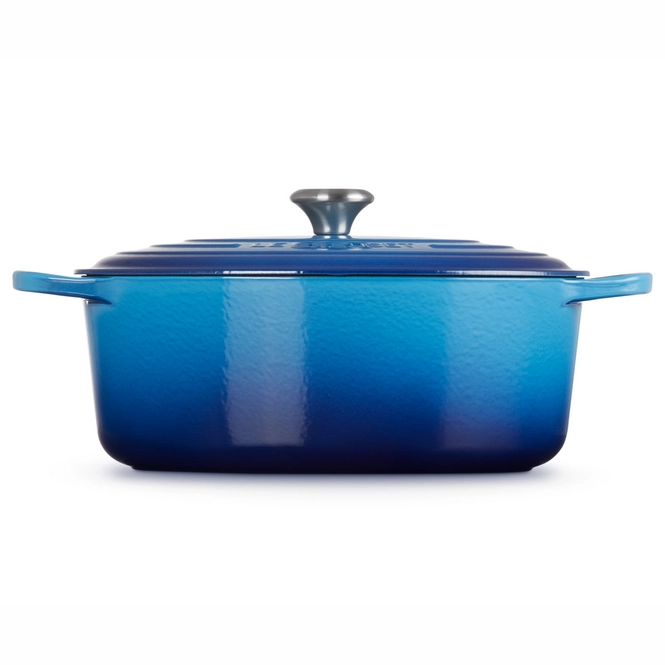 Braadpan Le Creuset Signature Ovaal Azure 33 Cm Pannenwinkel